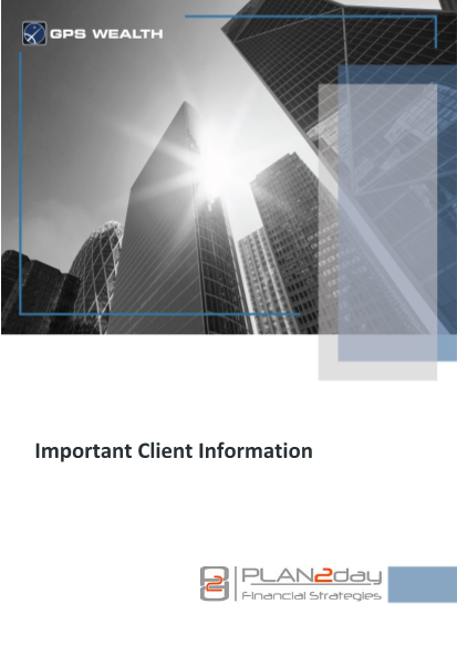 GPS Financial Planning - Important Clients Information Form